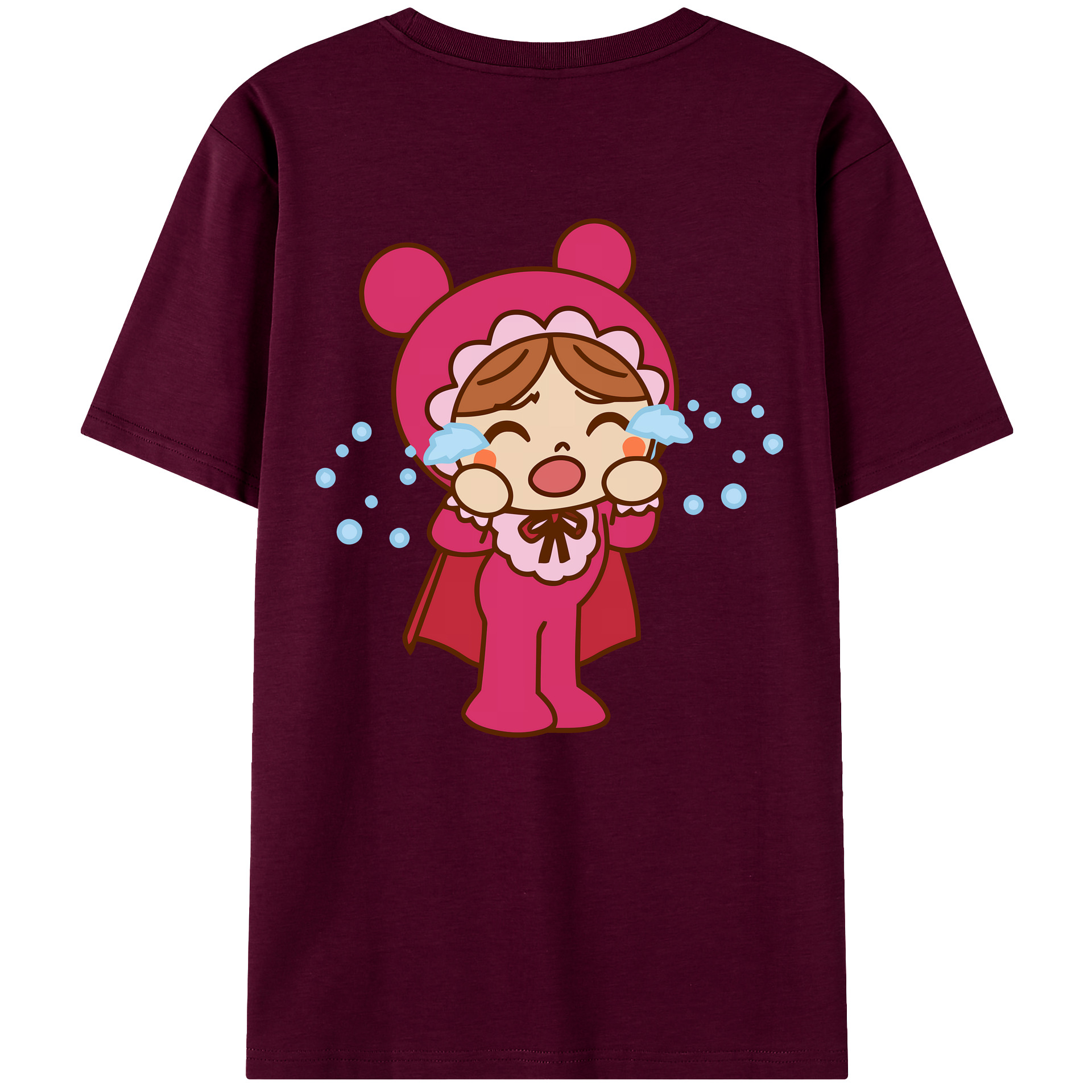（画像用） アンパンマン Anpanman レディース半袖Tシャツ(バックプリント)